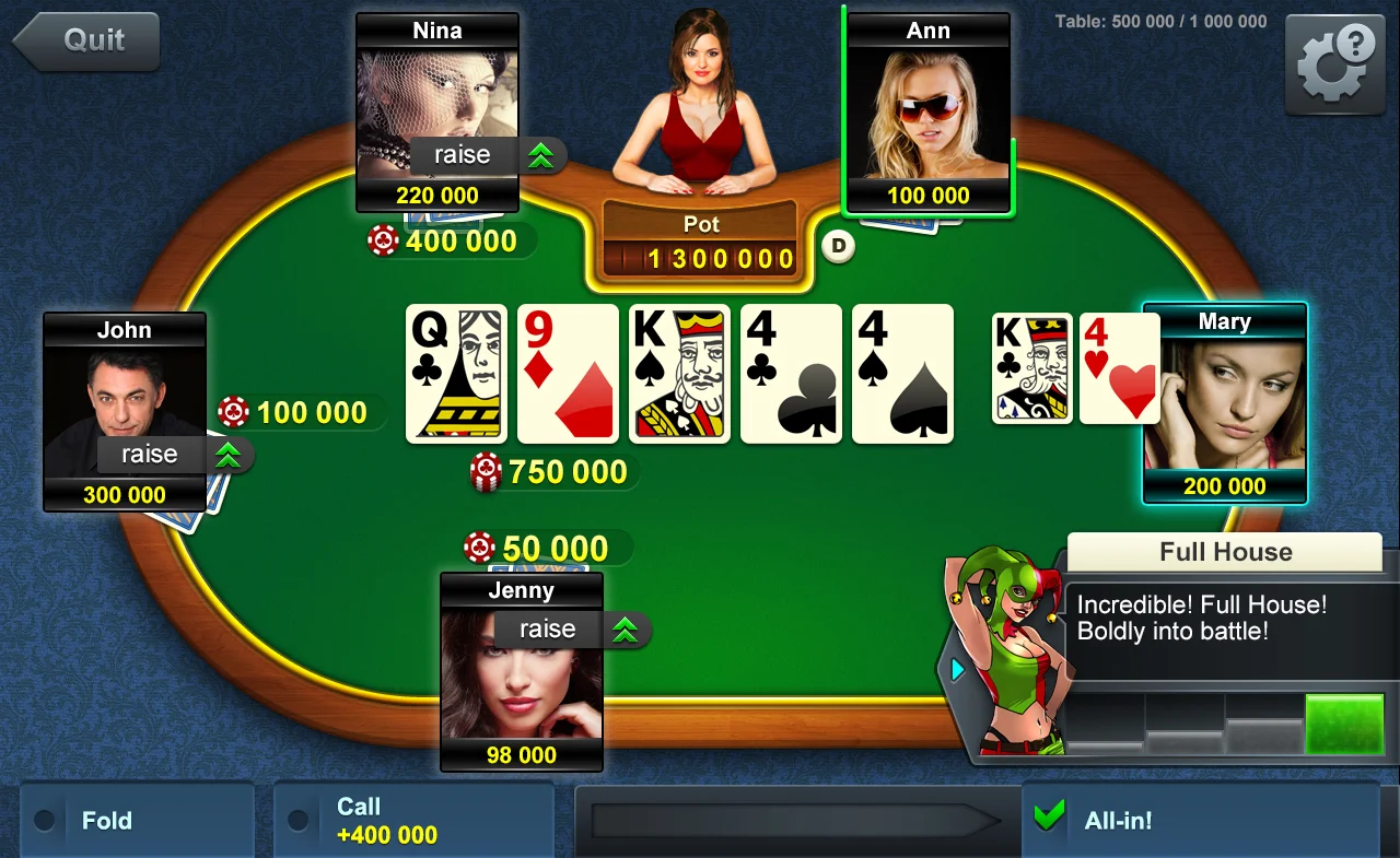 Five card poker